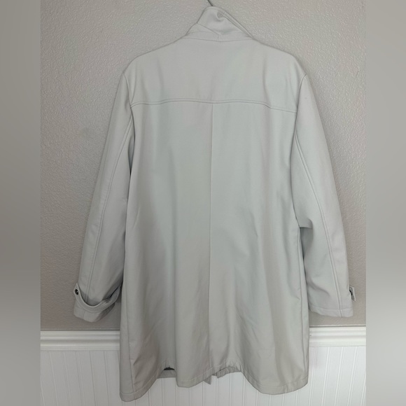 Calvin Klein Off White Long Jacket Size XXL - Picture 9 of 14